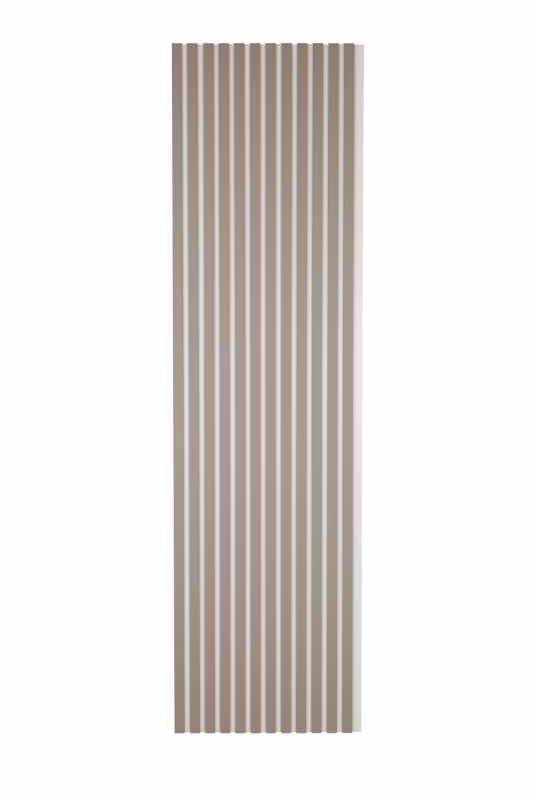 Lamele Ścienne na Białej Płycie SunWood 275x55cm Panel Dekoracyjny Piaskowy 1 szt.