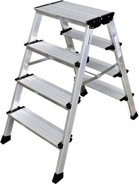 Schodki składane Treppo 2×4 stopnie 126047 KRAUSE