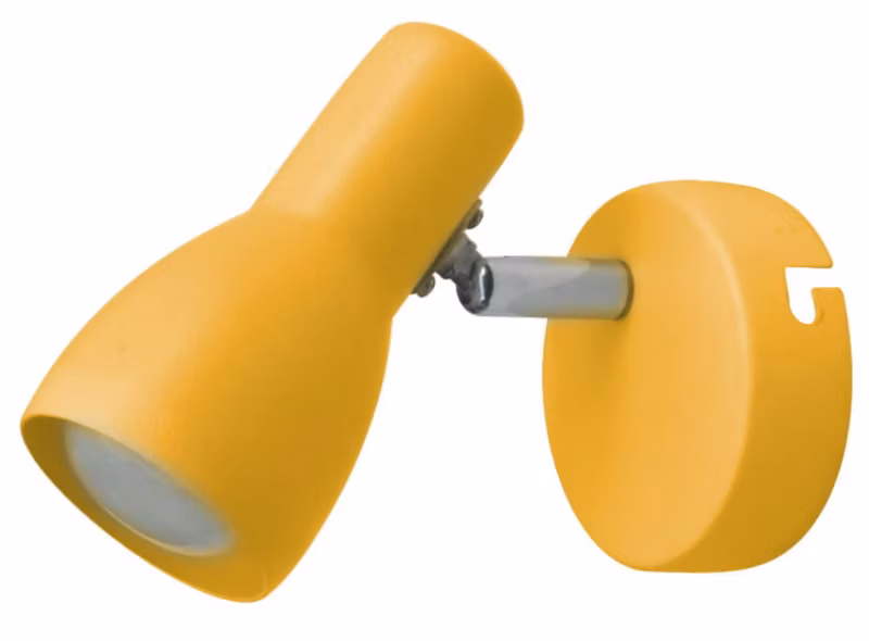 Kinkiet ścienny Candellux Picardo żółto-srebrny 1 x E14 x 40W IP20 wym: 12 x 8 x 15 cm – 1 szt.