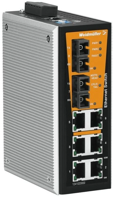 Przełącznik sieciowy (switch) IE‑SW‑VL08MT‑6TX‑2SC 1344770000