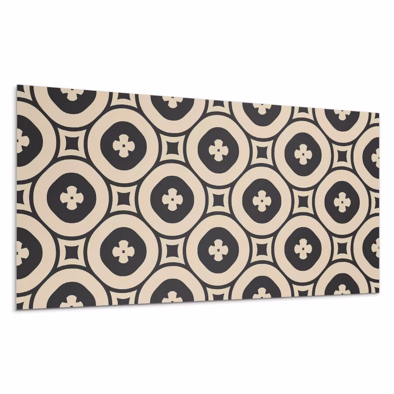 Kafelki samoprzylepne Wallfluent 40×20 cm Kwadratowe motywy w stylu geometrycznym 10 szt.