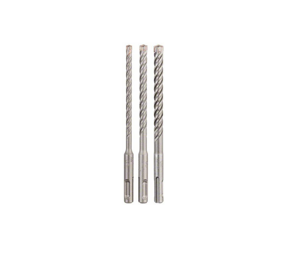Zestaw wierteł do betonu Bosch – 6,8,10mm, SDS-PLUS