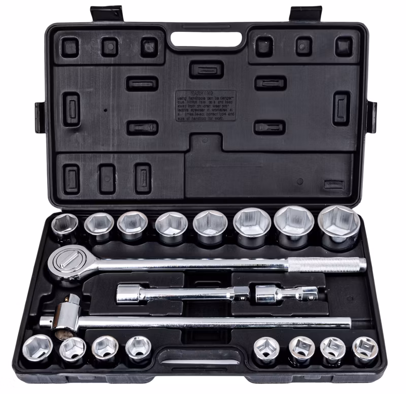 Klucze nasadowe FALON-TECH do TIR-ów, maszyn rolniczych 3/4″ 21 sztuk 1szt.