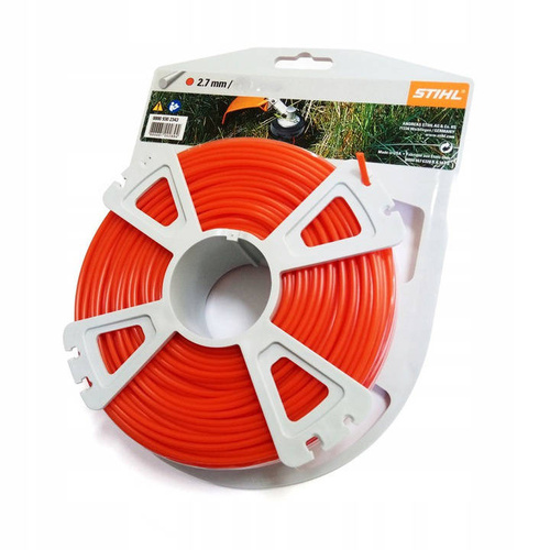 Żyłka tnąca Stihl 2,7mm x 65mb – kwadratowa, czerwona