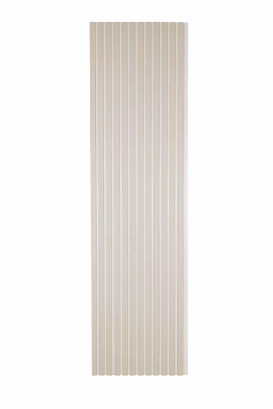Lamele na Białej Płycie Ścienne SunWood 275x55cm Panel Dekoracyjny Kaszmir 1 szt.