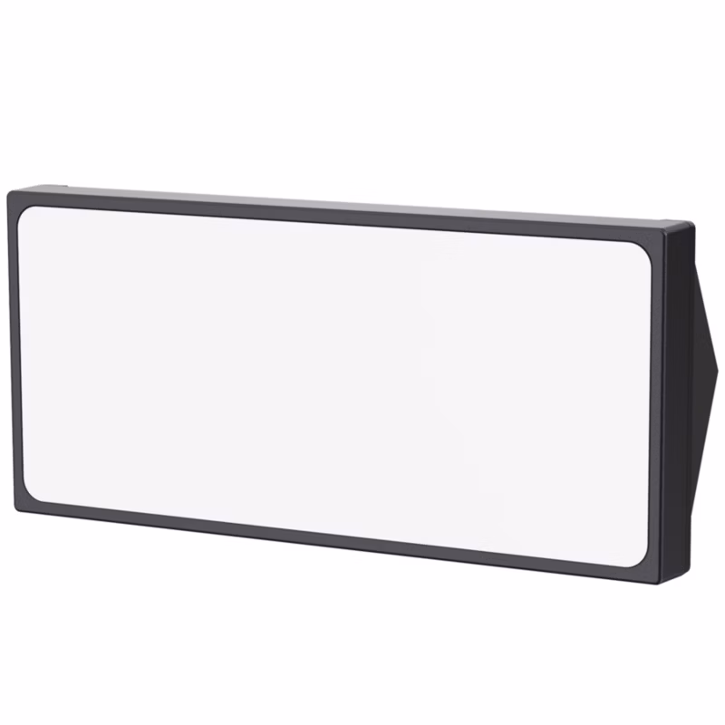 Kinkiet zewnętrzny lampa LED MasterLED Ferra czujnik ruchu 26,5cm 12W 4000K IP65 czarna 1 szt.