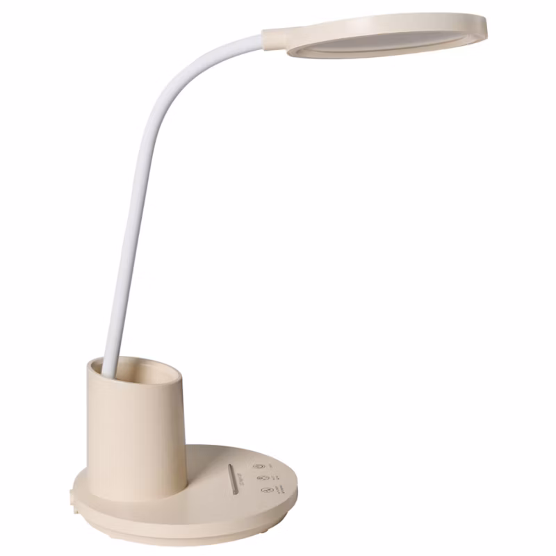 Lampa biurkowa LED Vela Ze ściemniaczem Jasnobeżowy 1 szt.