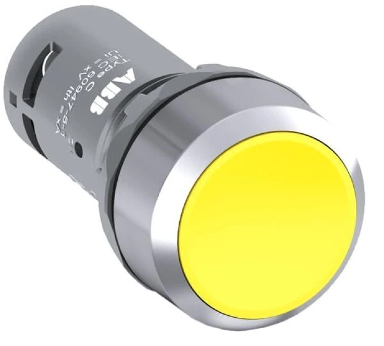 Przycisk bistabilny 22mm wklęsły 1R żółty CP2‑30Y‑01 1SFA619101R3043 /10szt./