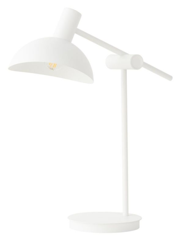 Lampa biurkowa Sigma Lighting Artis biała 1 x E14 x 40W IP20 wym: 45 x 18 x 40 cm metal – 1 szt.