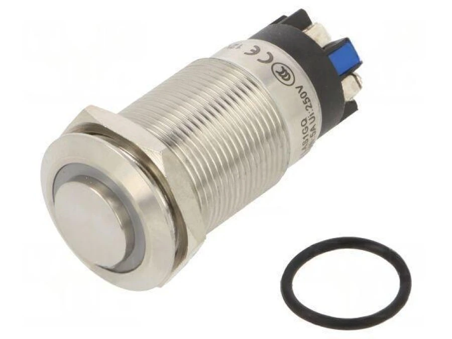 Przełącznik wandaloodporny Poz: 2 SPDT 3A220VAC 5A24VDC LAS1GQH‑11ZE/L/B/12V/S
