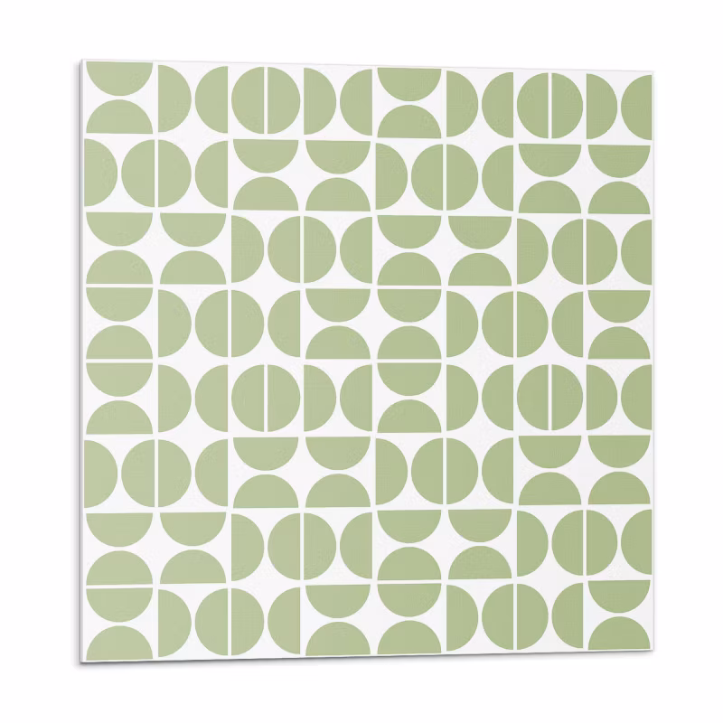 Kafelki samoprzylepne Wallfluent 30×30 cm Stylowy wzór okrągłych kształtów 9 szt.