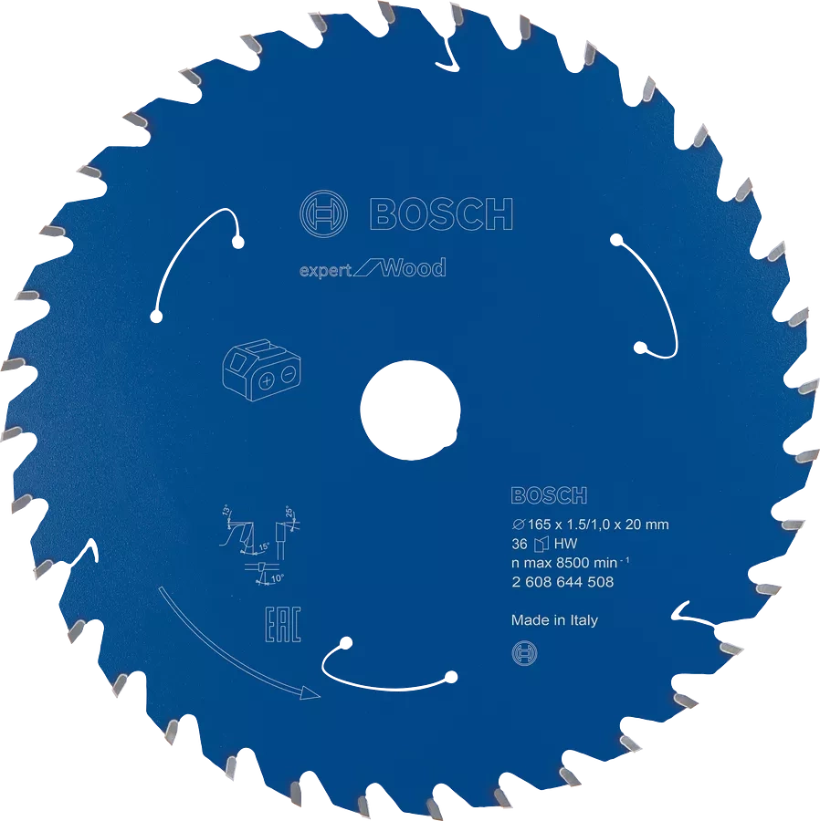 Tarcza do drewna Bosch EXPERT 165×1,5/1×20 T36