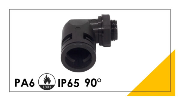 Dławik do peszla 90 ANA-QUICK M32x1,5-NW29 – BLACK 968.332.2 /1szt./