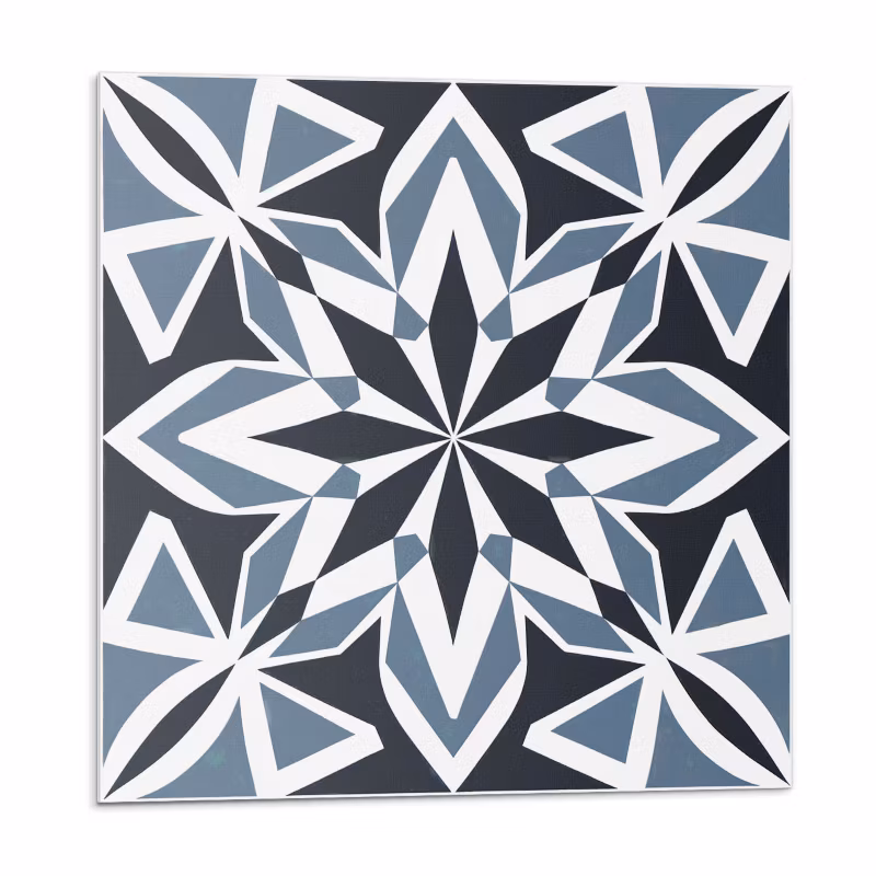Kafelki samoprzylepne Wallfluent 50×50 cm Geometria w harmonijnych formach 4 szt.