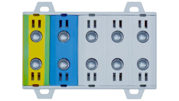 Listwa zaciskowa pięciopolowa 5×50 mm2 (3P+N+PE ) GEP-00108