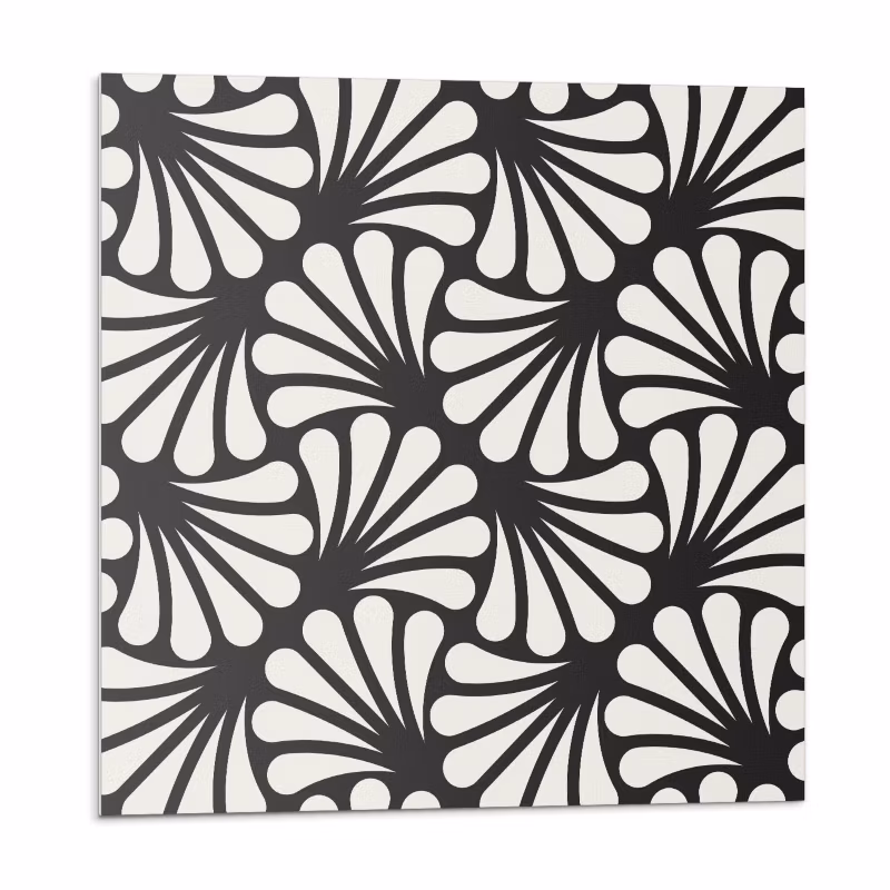 Kafelki samoprzylepne Wallfluent 20×20 cm Elegancki motyw liści w nowoczesnym wydaniu 20 szt.
