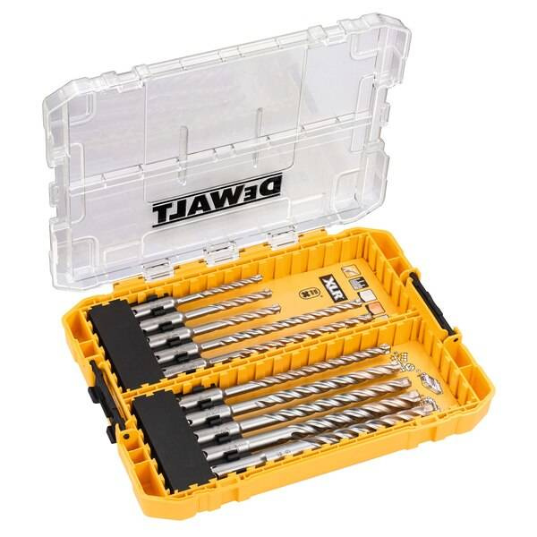 Zestaw 10 szt. wierteł udarowych do betonu SDS-Plus EXTREME DeWALT DT70752-QZ