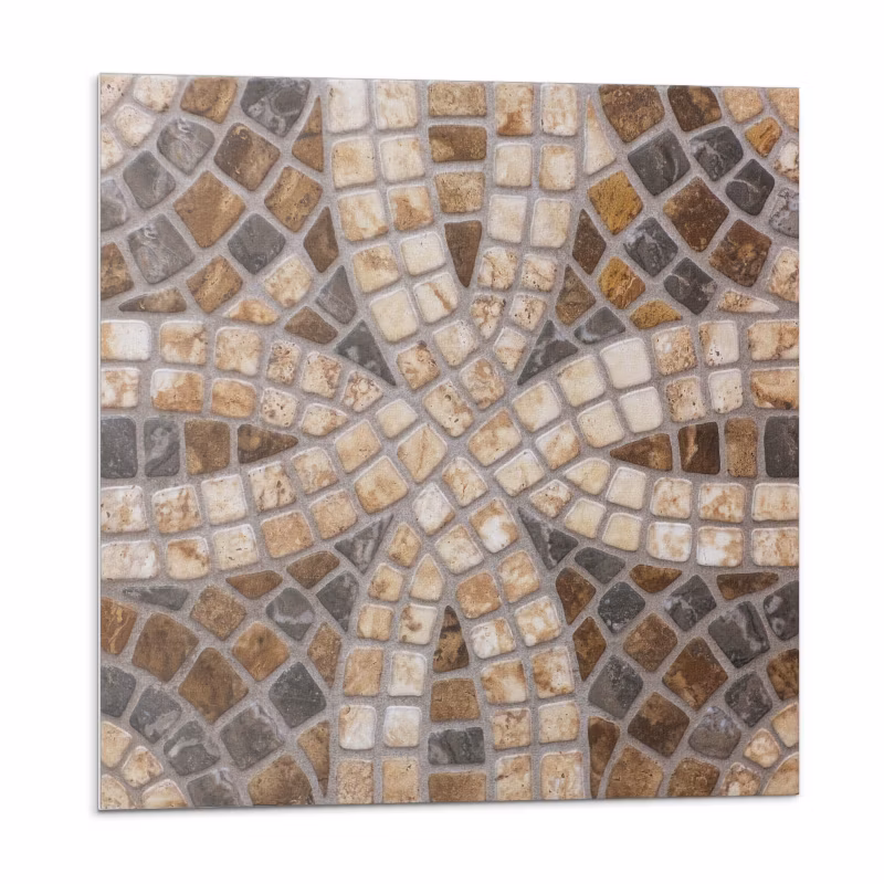 Kafelki samoprzylepne Wallfluent 50×50 cm Splot mozaikowy w desenie 4 szt.