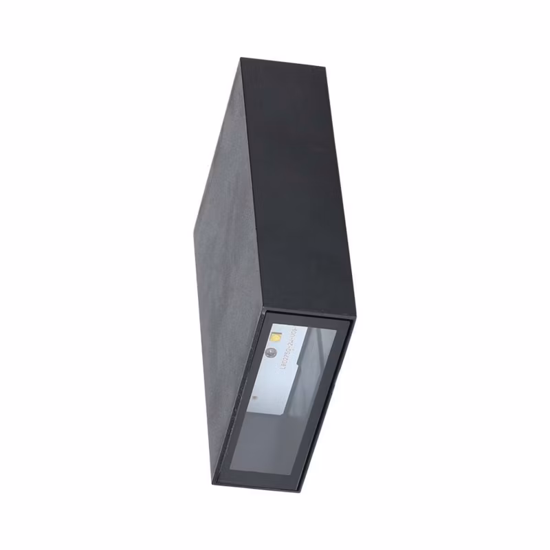 Kinkiet ścienny zewnętrzny V-TAC czarny LED 4W 6400K 400lm IP64 wym: 12,3 x 8,3 x 3 cm aluminium – 1 szt.