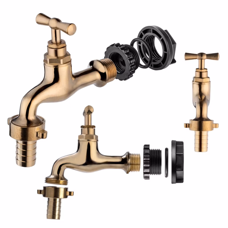 Kran KADAX Do Zbiornika Kranik Zawór Złączka 3/4 DeSzczownica Beczka Na Pojemnik 1szt. 5906638303825