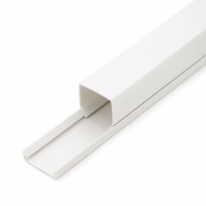 Korytko kablowe CanaLux CNL-C-25025-22, kanał elektroinstalacyjny 25x25mm z pokrywą 44 mb, białe, 22 szt.