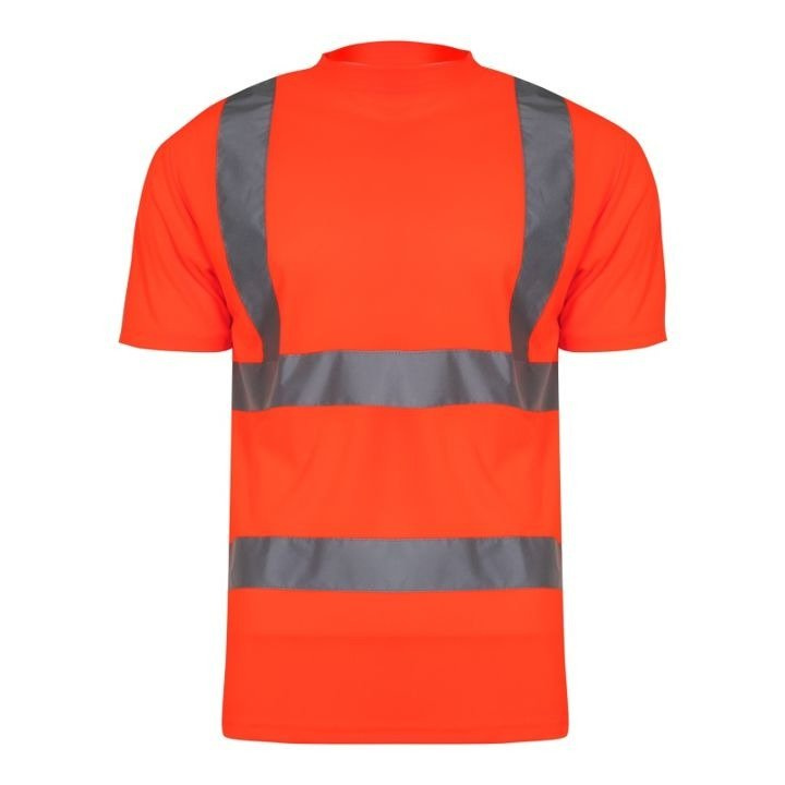 Koszulka T-shirt ostrzegawcza S Lahti PRO L4020701 pomarańczowa