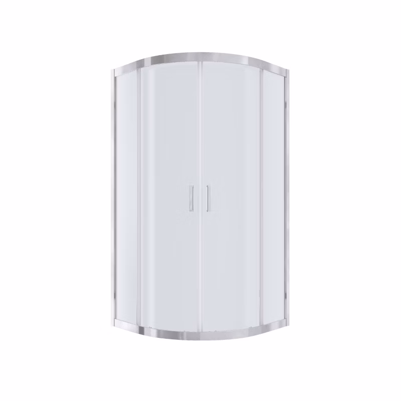 Kabina prysznicowa NAMELESS Durasan 90×90 chrom półokrągła niska 1szt.
