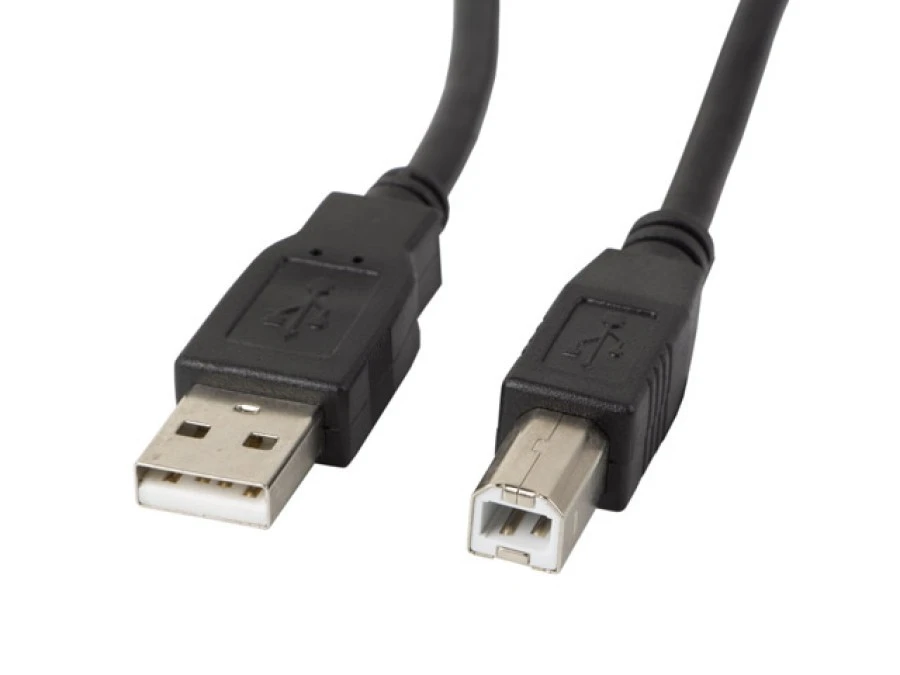 Przewód adapter USB 2.0 HighSpeed 1,8m ferryt USB‑A ‑ USB‑B CA‑USBA‑11CC‑0018‑BK