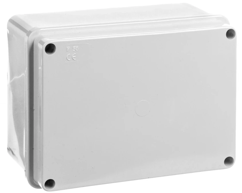 Puszka gładka z pokrywą 120 C Poliwęglan seria 480150x110x70szara EC480C5 /opak. 42/