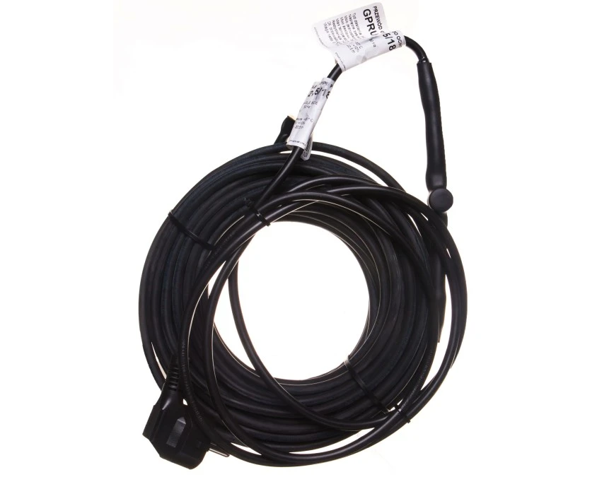 Przewód grzejny do rur 18W/m 20,5m GPRU‑20,5/18 z termostatem bimetalowym MTC10000335
