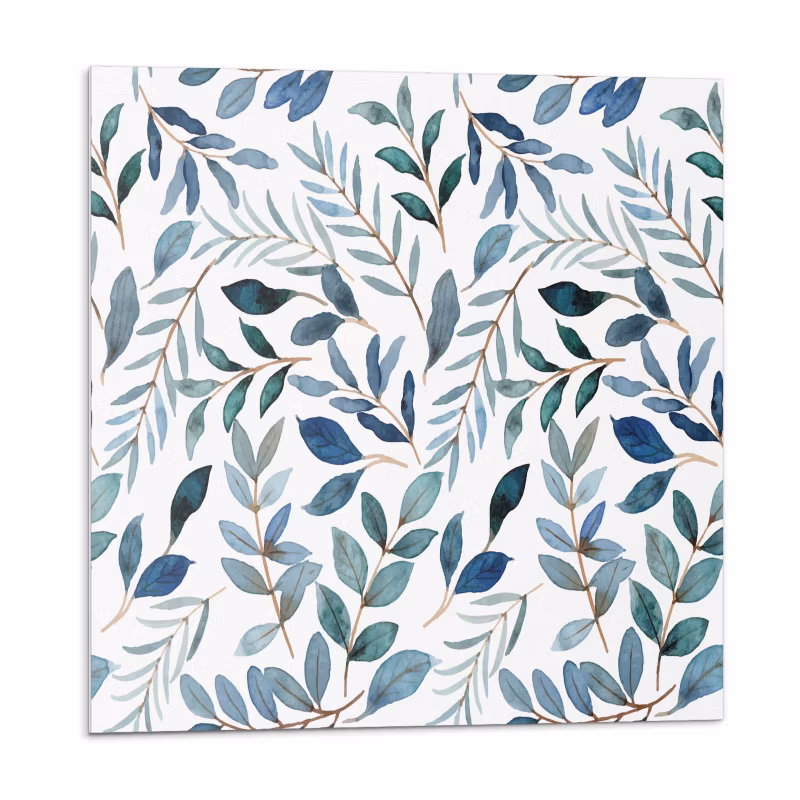 Kafelki samoprzylepne Wallfluent 50×50 cm Tło z liściastym wzorem 4 szt. 4070095573679