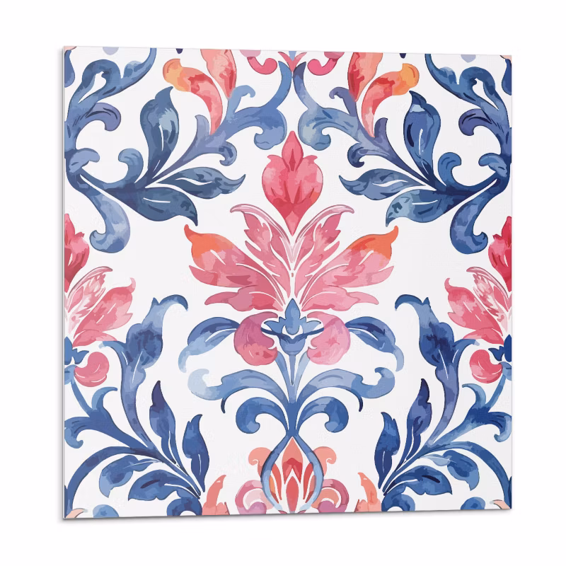 Kafelki samoprzylepne Wallfluent 30×30 cm Wzór kwiatowy 9 szt. 4070095559338