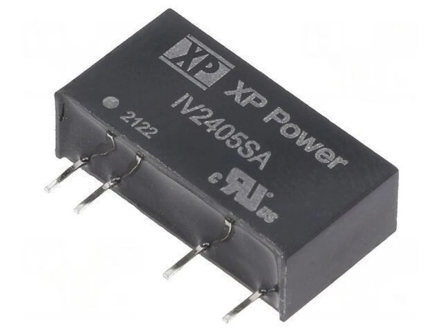Przetwornica DC/DC 1W 24VDC / 5VDC 200mA SIP IV2405SA