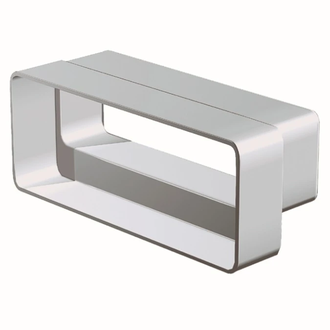 Redukcja kanałów płaskich 220x90mm/204x60mm biała KP90‑60