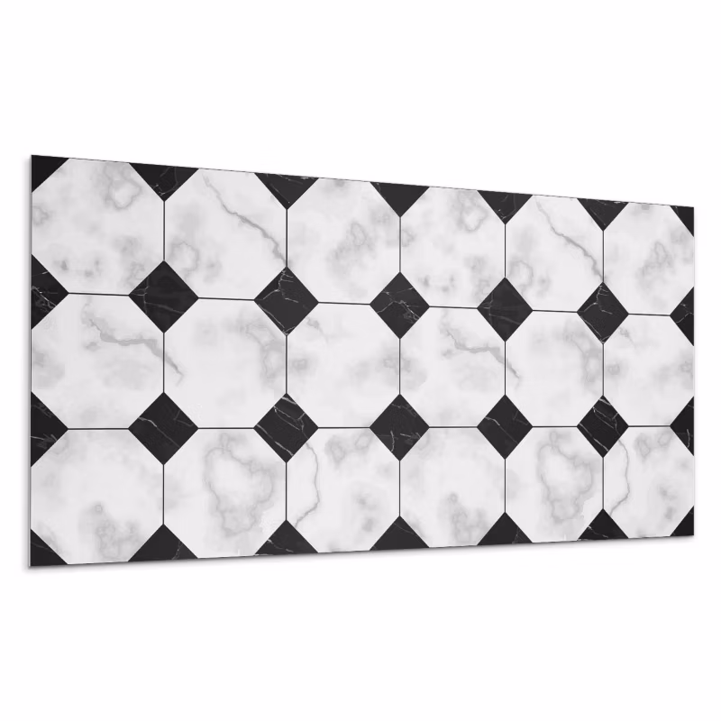 Kafelki samoprzylepne Wallfluent 60×30 cm Stylowe kształty w geometryce 6 szt.
