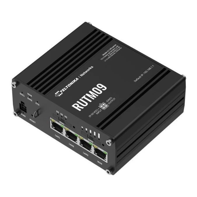 ROUTER, MODEM 4G LTE CAT. 6 RUTM09 Dual SIM Teltonika