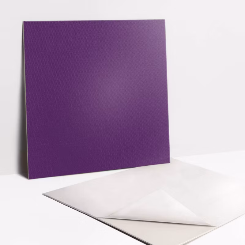 Kafelki samoprzylepne Tulup Kolor fioletowy 30×30 cm 9 szt.