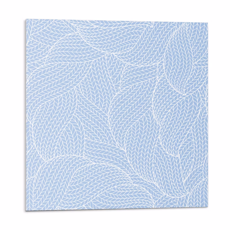 Kafelki samoprzylepne Wallfluent 20×20 cm Liście i falach 20 szt.