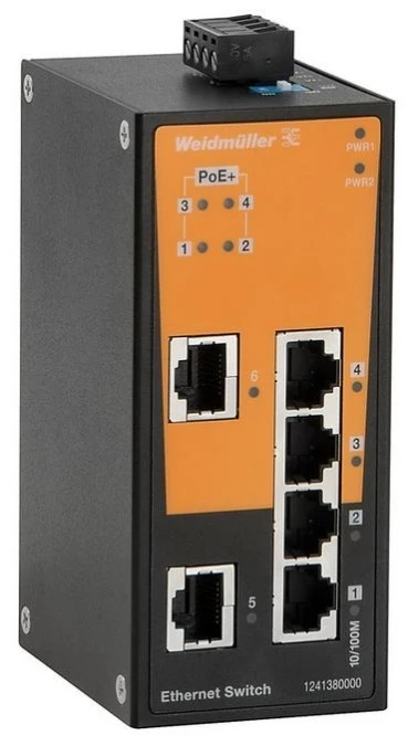 Przełącznik sieciowy (switch) IE‑SW‑BL06‑2TX‑4POE 1241380000