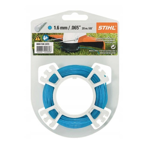 Żyłka tnąca Stihl 1,6mm x 19mb – okrągła, niebieska