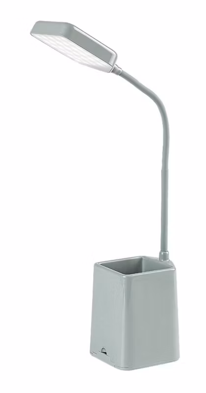 Lampa biurkowa Rabalux Arvid niebiesko-biała LED 6W 5000K 300lm IP20 wym: 37 x 20 cm tworzywo sztuczne – 1 szt.