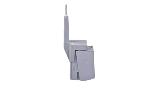 Adapter pomiarowy do beznarzędziowego montażu przewodów pomiarowych o przekrojach 0,08mm2 – 2,5mm2 szary 2009-182
