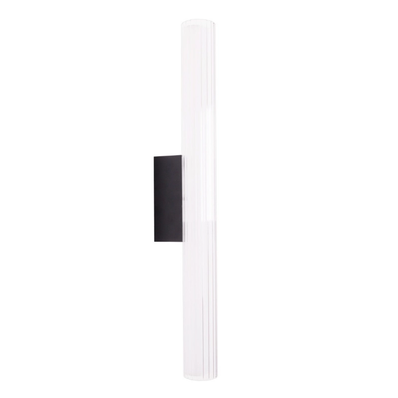Kinkiet ścienny Maxlight Fayette czarny LED 12W 3000K 780lm IP44 wym: 61 x 6 x 12 cm – 1 szt.