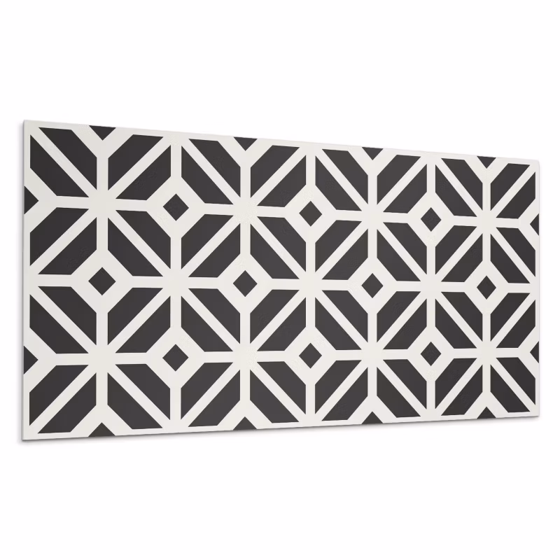 Kafelki samoprzylepne Wallfluent 60×30 cm Abstrakcyjne romby w geometrycznej kompozycji 6 szt.