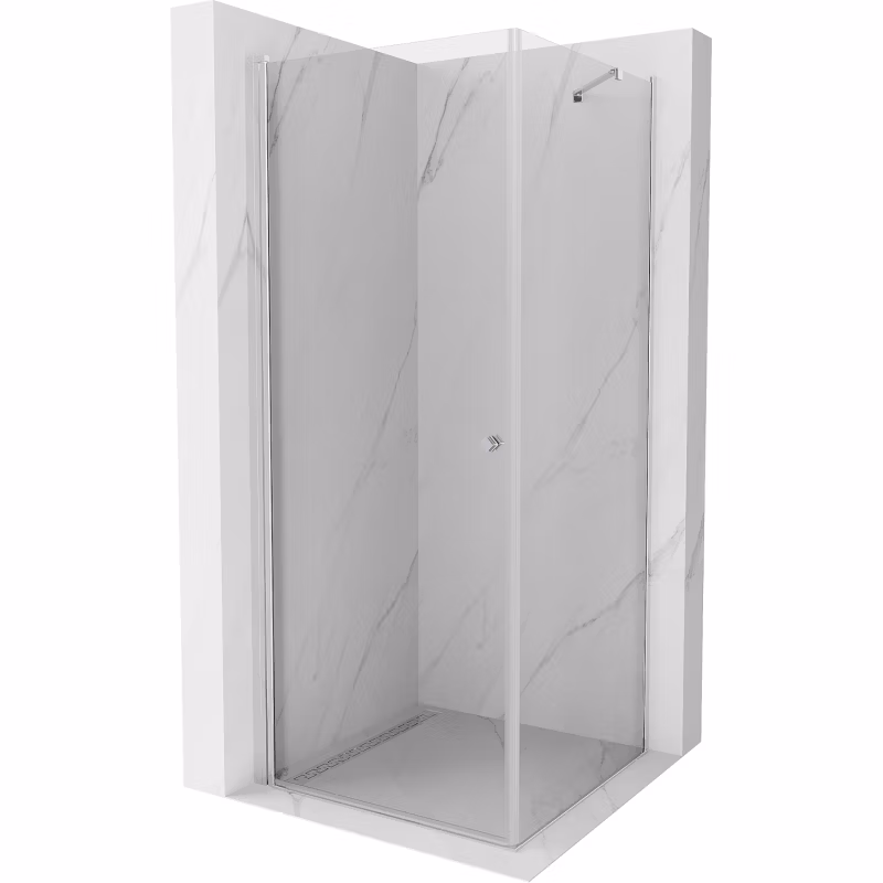Kabina prysznicowa uchylna Mexen Pretoria chrom transparent 852-090-090-01-00 1 szt.