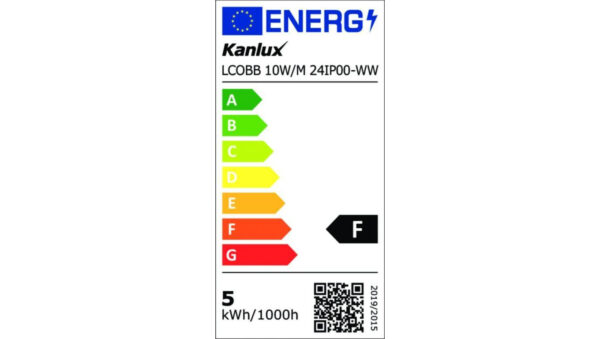 Taśma LED 24V LCOBB 10W/M 24IP00-WW 920lm/m 3000K Ra90 rolka 25mb 3 lata Gwarancji 38432