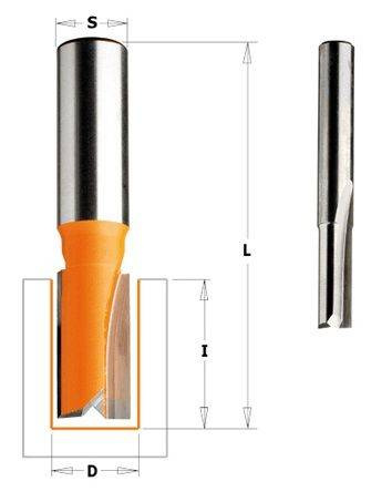 Frez HM D=6 I=16 L=50,8 S=6 CMT 711.060.11