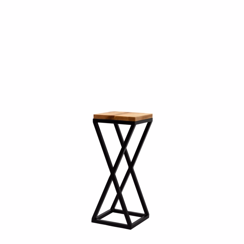 Kwietnik Your Loft Design Black Oak 19x19x47 Vichy XS 1szt.