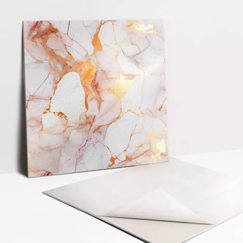 Kafelki samoprzylepne Tulup 30×30 cm Złoty marmur 9 szt.
