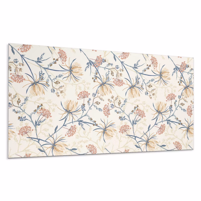 Kafelki samoprzylepne Wallfluent 40×20 cm Wzór florystyczny 10 szt.